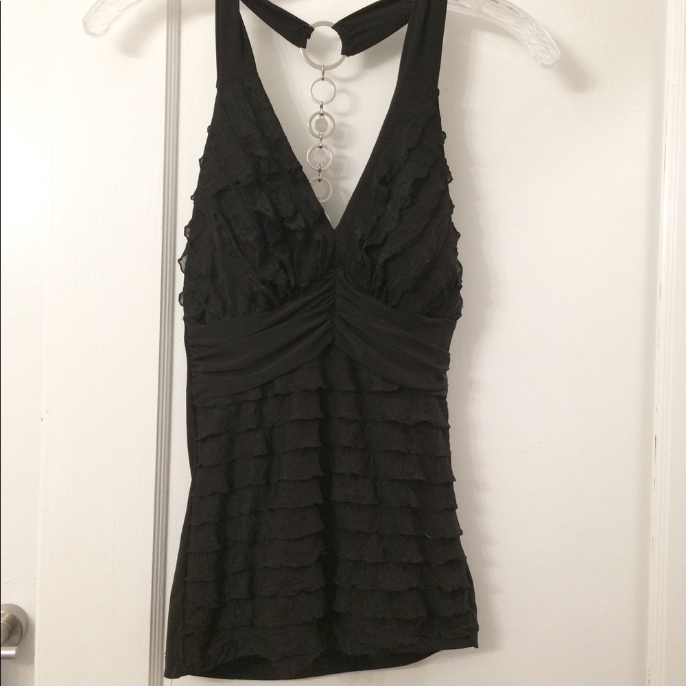 Black halter